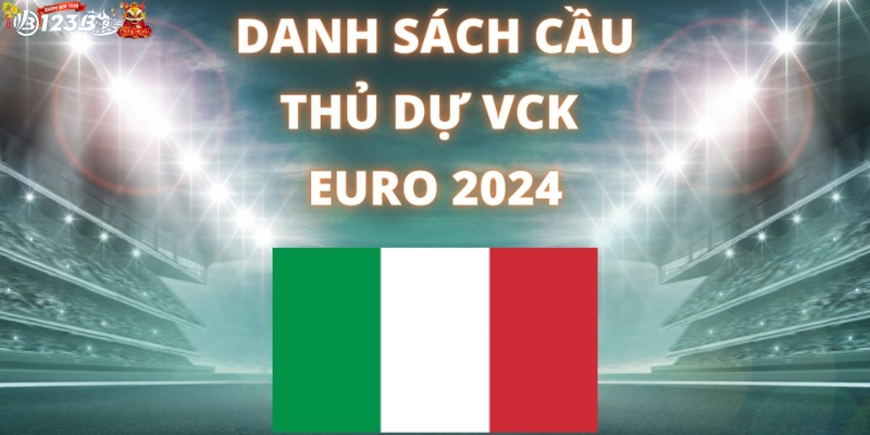 Đội hình tuyển Ý Euro 2024