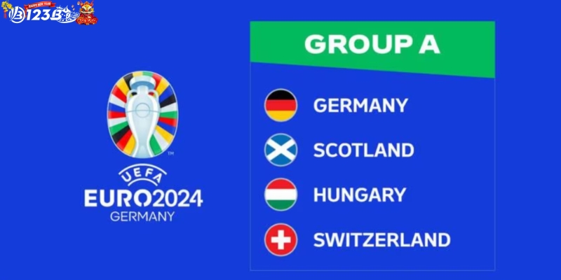 Bảng đấu tuyển Đức Euro 2024