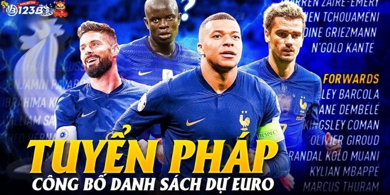Đội hình tuyển Pháp Euro 2024